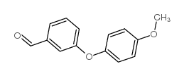 3-(4-甲氧基苯氧基)苯甲醛图片