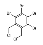 1,2,3,4-tetrabromo-5,6-bis(chloromethyl)benzene结构式