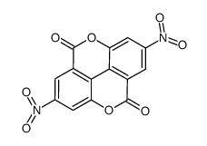 2,7-Dinitro-5,10-dioxo-4,9-dioxapyrene结构式