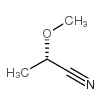 (S)-(-)-2-甲氧基丙腈结构式