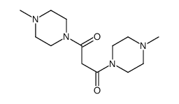 1,3-bis(4-methylpiperazin-1-yl)propane-1,3-dione Structure