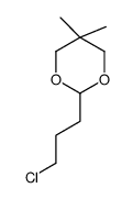 2-(3-chloropropyl)-5,5-dimethyl-1,3-dioxane结构式