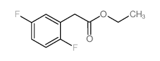 ETHYL(2,5-DIFLUOROPHENYL)ACETATE Structure