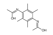 N-(4-acetamido-2,3,5,6-tetramethylphenyl)acetamide Structure