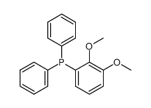2,3-Dimethoxyphenyl-diphenyl-phosphin结构式