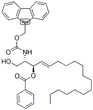 FMOC-3-BENZOYL-ERYTHRO-SPHINGOSINE Structure
