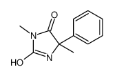 3,5-dimethyl-5-phenylimidazolidine-2,4-dione结构式
