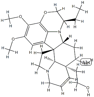 6,7-Didehydro-22α-ethyl-15,16-dimethoxy-4,25-secoobscurinervan-4β-ol picture
