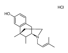 pentazocine hydrochloride结构式