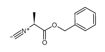 CN-L-Ala-OBn结构式