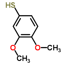 3,4-Dimethoxy thiophenol Structure