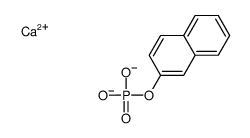 calcium 2-naphthyl phosphate结构式