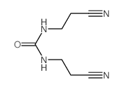 1,3-bis(2-cyanoethyl)urea结构式