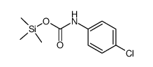 trimethylsilyl (4-chlorophenyl)carbamate Structure