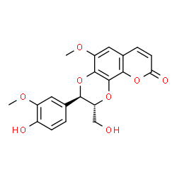 黄花菜木脂素A结构式