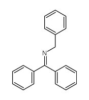 N-(二苯基亚甲基)-1-苯甲胺结构式