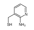 3-Pyridinemethanethiol,2-amino-(9CI) Structure
