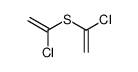 1-chloro-1-(1-chloroethenylsulfanyl)ethene结构式