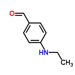 4-(乙基氨基)苯甲醛(9ci)结构式