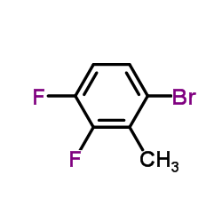 6-溴-2,3-二氟甲苯结构式