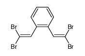 (E,E)-bis-1,2-(2,2-dibromoethenyl)benzene结构式