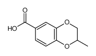 1,4-Benzodioxan-6-carboxylic acid,2-methyl- (6CI) Structure