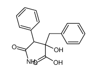 2-benzyl-2-hydroxy-3-phenyl-succinamic acid结构式
