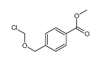 methyl 4-(chloromethoxymethyl)benzoate结构式