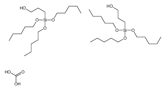 carbonic acid,3-tripentoxysilylpropan-1-ol结构式