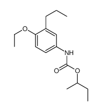 butan-2-yl N-(4-ethoxy-3-propylphenyl)carbamate结构式
