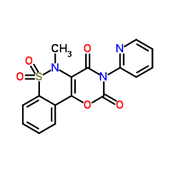 5-Methyl-3-(pyridin-2-yl)benzo[5,6][1,2]thiazino[3,4-e][1,3]oxazine-2,4(3H,5H)-dione 6,6-dioxide Structure