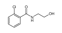 Benzamide, 2-chloro-N-(2-hydroxyethyl)结构式