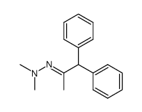1,1-diphenylpropan-2-one N,N-dimethylhydrazone结构式