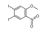 1,2-diiodo-4-methoxy-5-nitrobenzene Structure