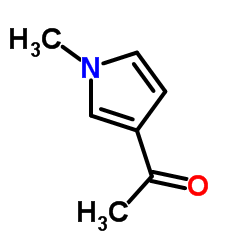 3-乙酰基-1-甲基吡咯结构式