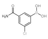 (3-氨基甲酰基-5-氯苯基)硼酸图片