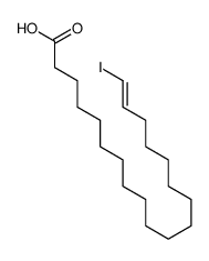 19-iodo-18-nonadecenoic acid Structure
