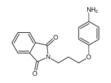 2-[3-(4-aminophenoxy)propyl]isoindole-1,3-dione结构式