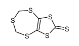 [1,3]dithiolo[4,5-f][1,3,5]trithiepine-2-thione Structure