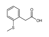 2-(2-methylsulfanylphenyl)acetic acid结构式