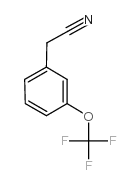 3-(三氟甲氧基)苯乙腈结构式