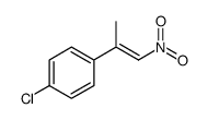 1-chloro-4-(1-nitroprop-1-en-2-yl)benzene结构式