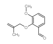3-methoxy-2-(2-methylprop-2-enoxy)benzaldehyde结构式