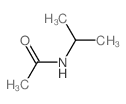 N-Isopropylacetamide Structure