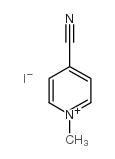 4-氰基-1-甲基碘化吡啶结构式