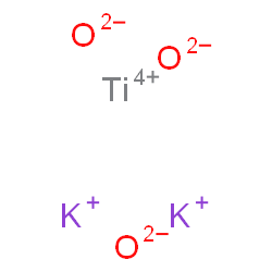 DIPOTASSIUMHEXATITANIUMOXIDE结构式