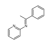 (E)-N-(1-phenylethylidene)pyridin-2-amine结构式