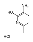 3-氨基-2-羟基-6-甲基吡啶盐酸盐结构式
