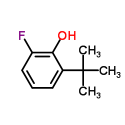 2-(1,1-二甲基乙基)-6-氟苯酚图片