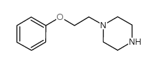 1-(2-苯氧基乙基)哌嗪结构式